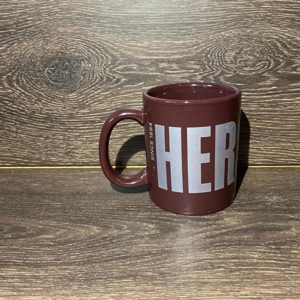 Hershey’s mug galerie brown silver letters